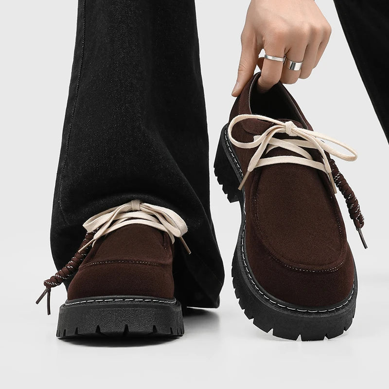 Sapato Casual Solado Grosso – Estilo Old Money