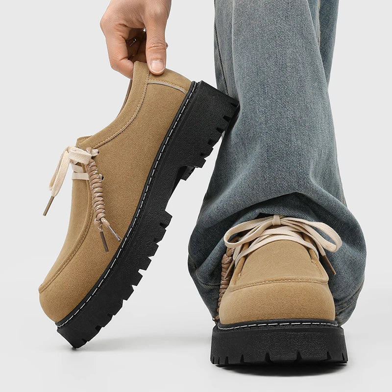 Sapato Casual Solado Grosso – Estilo Old Money
