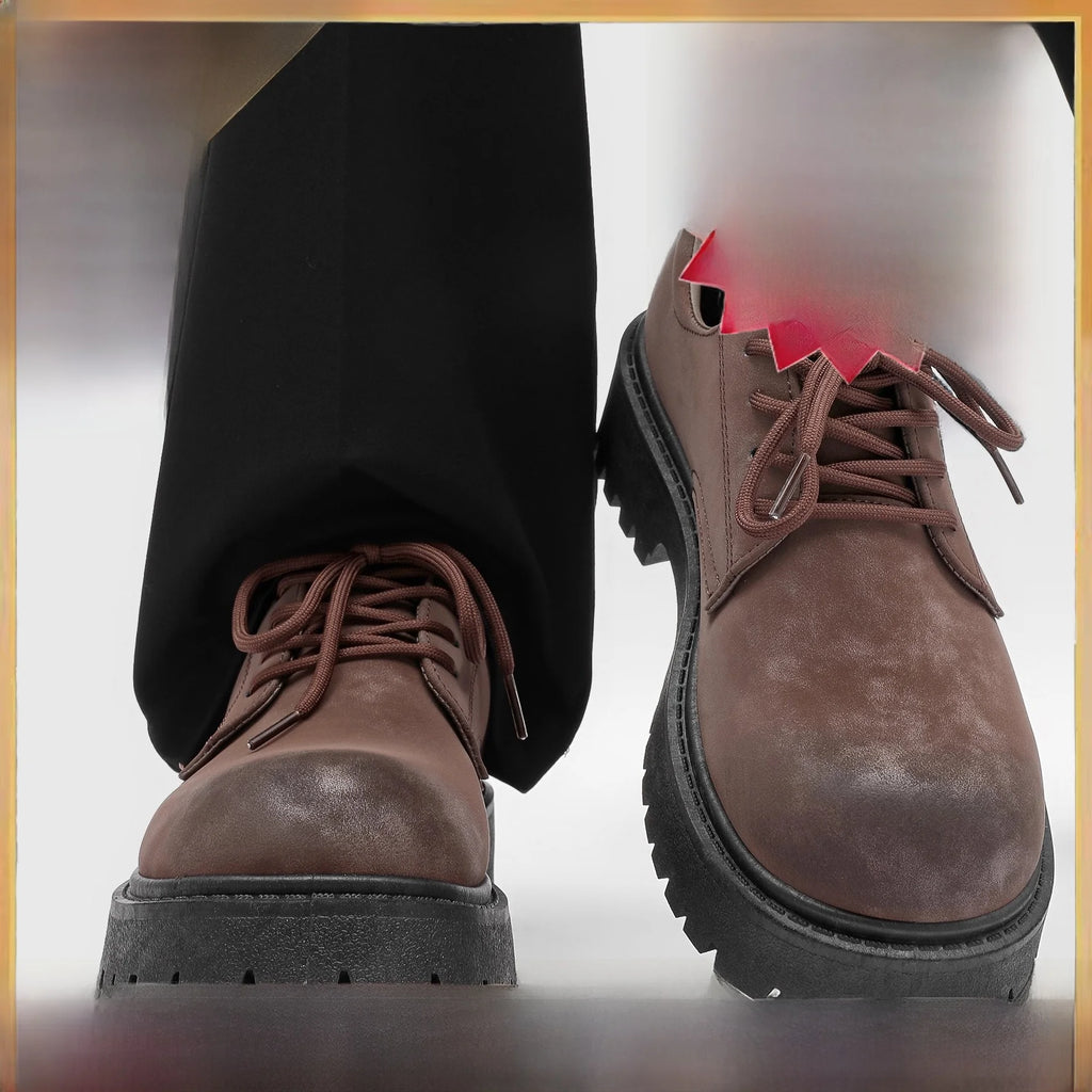 Work Boot Solado Grosso – Estilo Retrô Americano