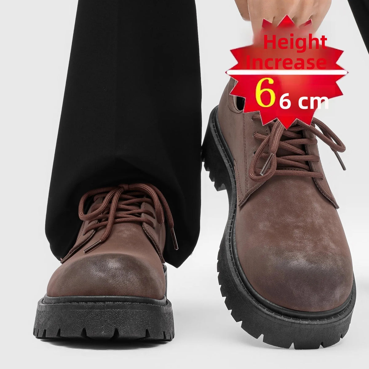 Work Boot Solado Grosso – Estilo Retrô Americano