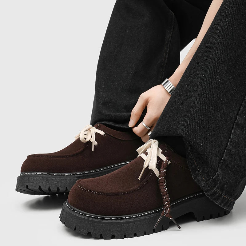 Sapato Casual Solado Grosso – Estilo Old Money