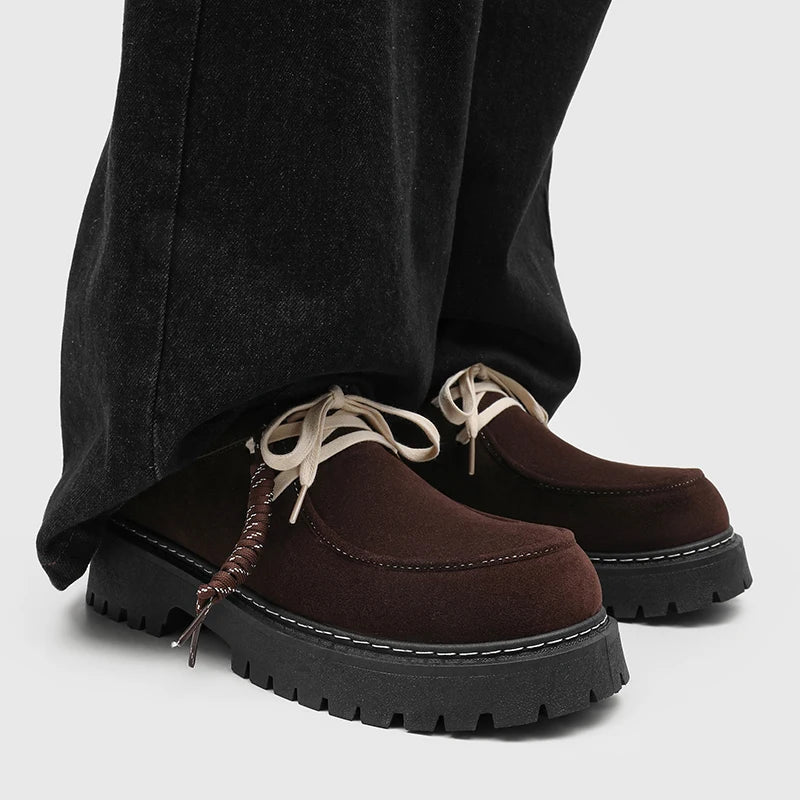 Sapato Casual Solado Grosso – Estilo Old Money